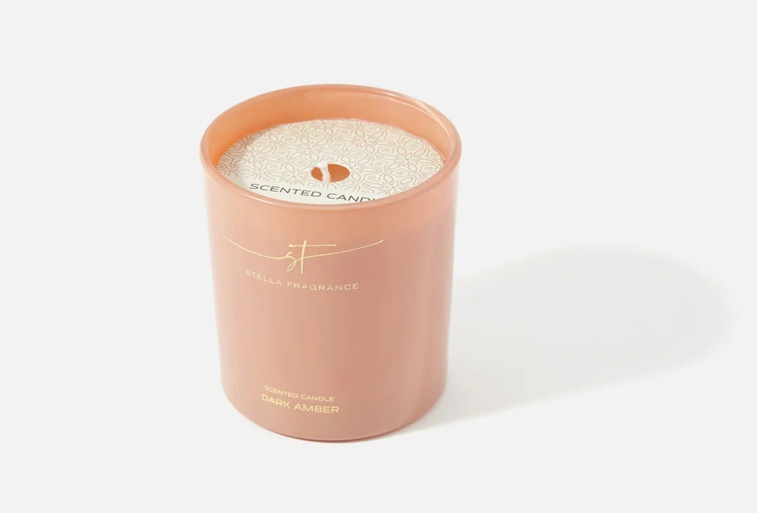 STELLA FRAGRANCE свеча аромат. dark amber 160г